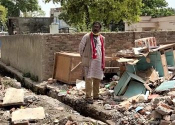 आजमगढ़ :- जब पत्रकार ही समाचार बन के रह गया