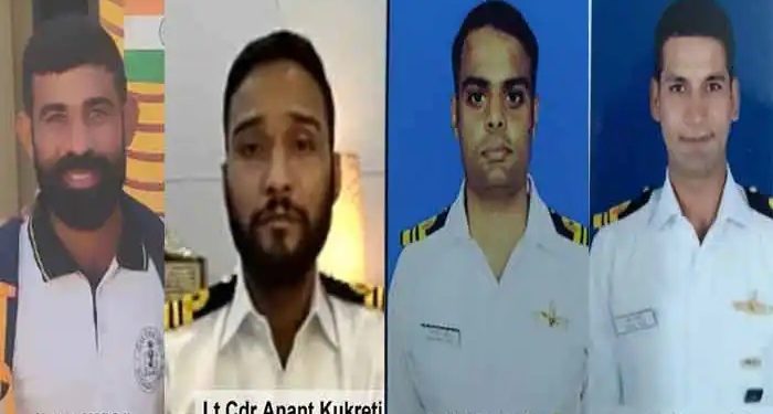 उत्तराखंड के बागेश्वर जिले में हुए हिमस्खलन  लेफ्टिनेंट कमांडर रजनीकांत यादव, लेफ्टिनेंट कमांडर योगेश तिवारी, लेफ्टिनेंट कमांडर अनंत कुकरेती और नाविक हरिओम की मौत